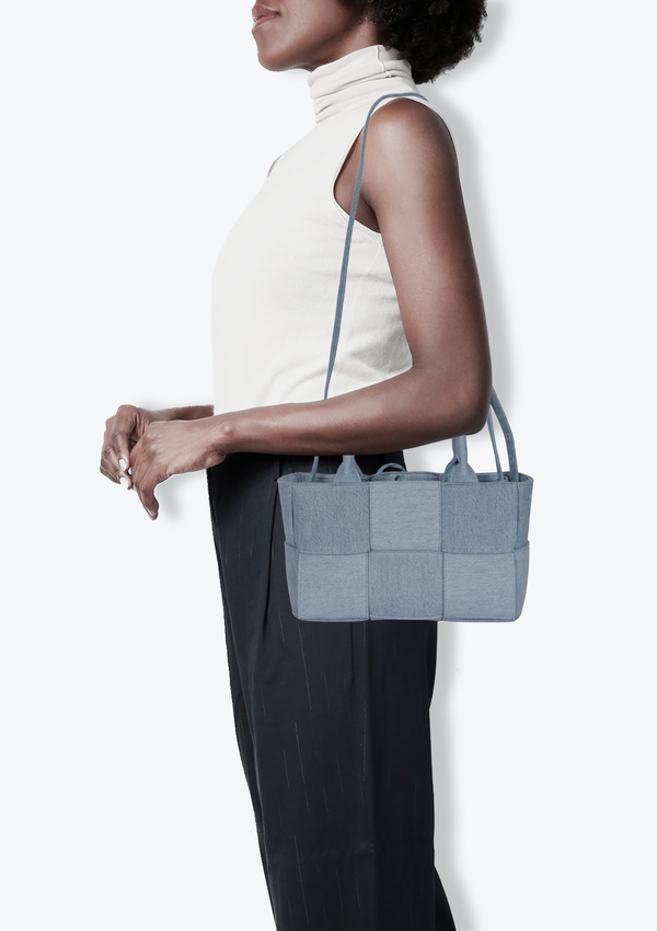 DENIM SMALL ARCO TOTE