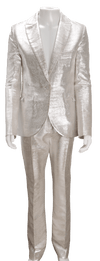 METALLIC PANTSUIT 38