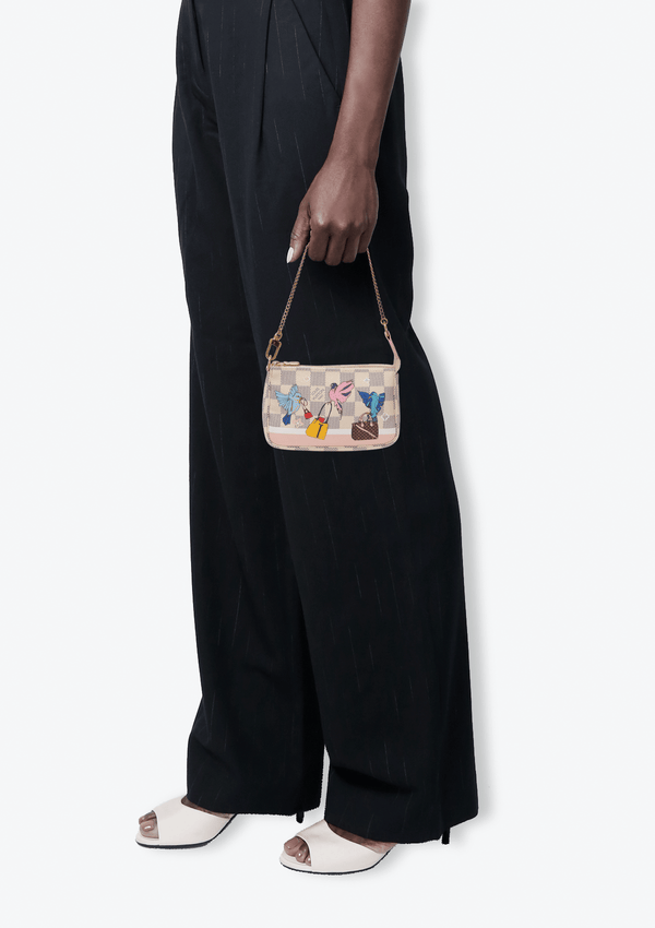 DAMIER AZUR CHRISTMAS ANIMATION MINI POCHETTE ACCESSORIES