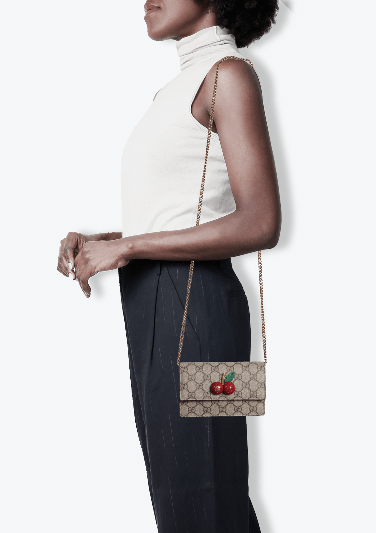 Gg supreme mini bag with cherries hotsell
