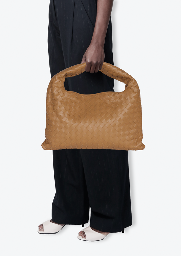 SMALL INTRECCIATO HOP BAG