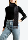 MONOGRAM SILK SCARF