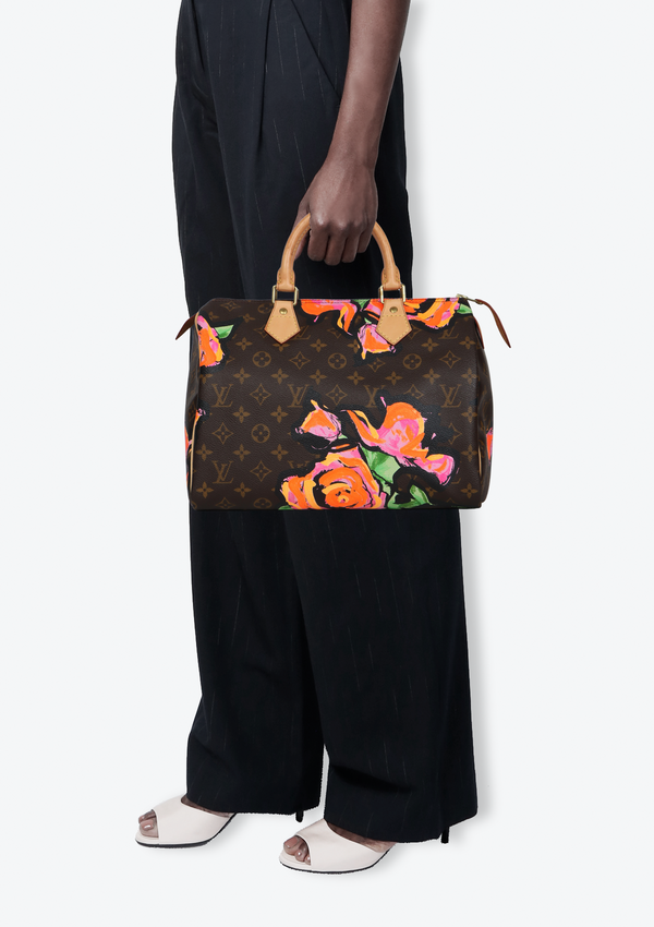 X STEPHEN SPROUSE MONOGRAM SPEEDY 30
