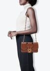 LEATHER SHOULDER BAG