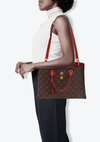 MONOGRAM FLOWER TOTE