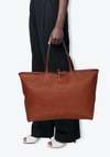 BRAIDED LEATHER BICE TOTE