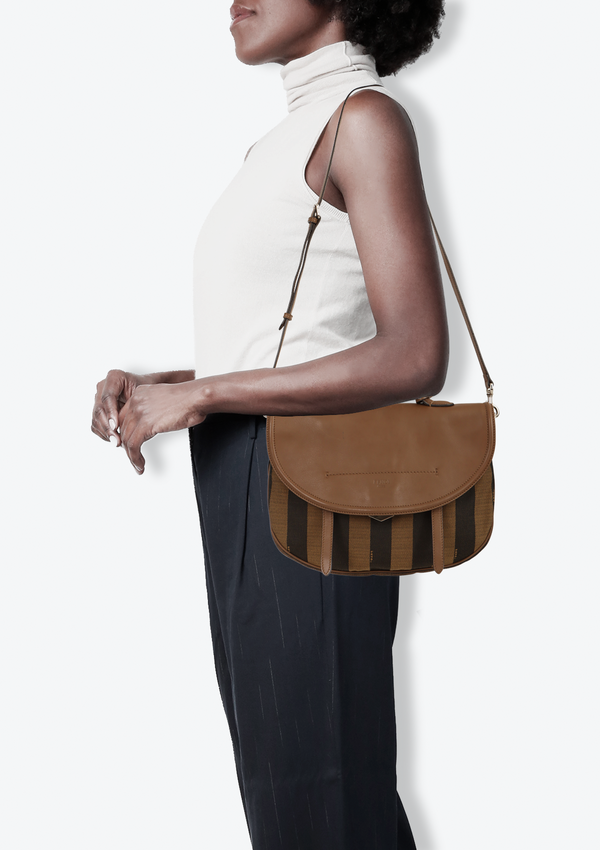 TOBACCO PEQUIN TOP HANDLE MESSENGER