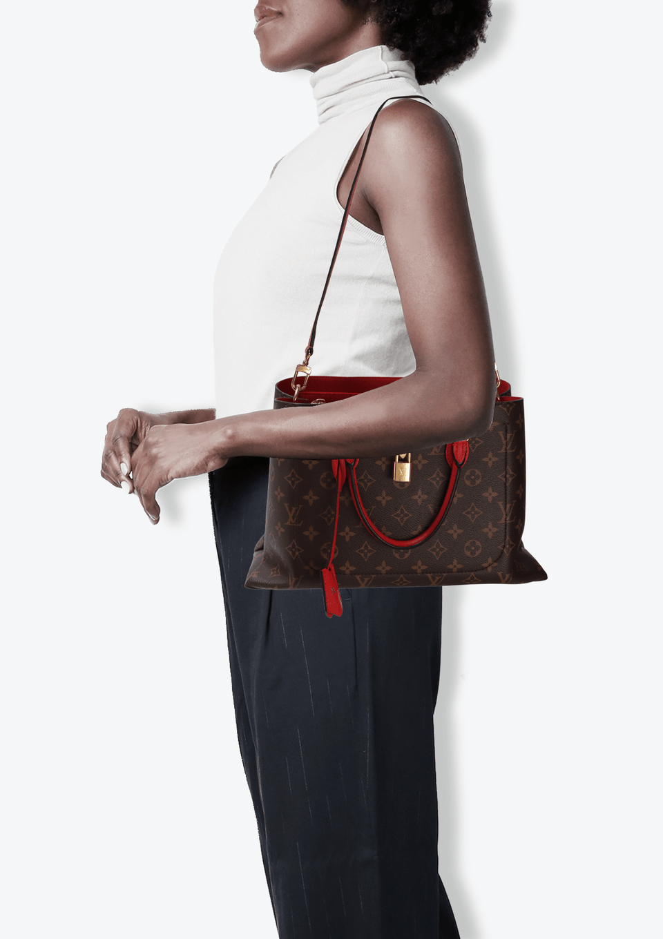 BOLSA LOUIS VUITTON MONOGRAM FLOWER BAG MARROM ORIGINAL – Gringa