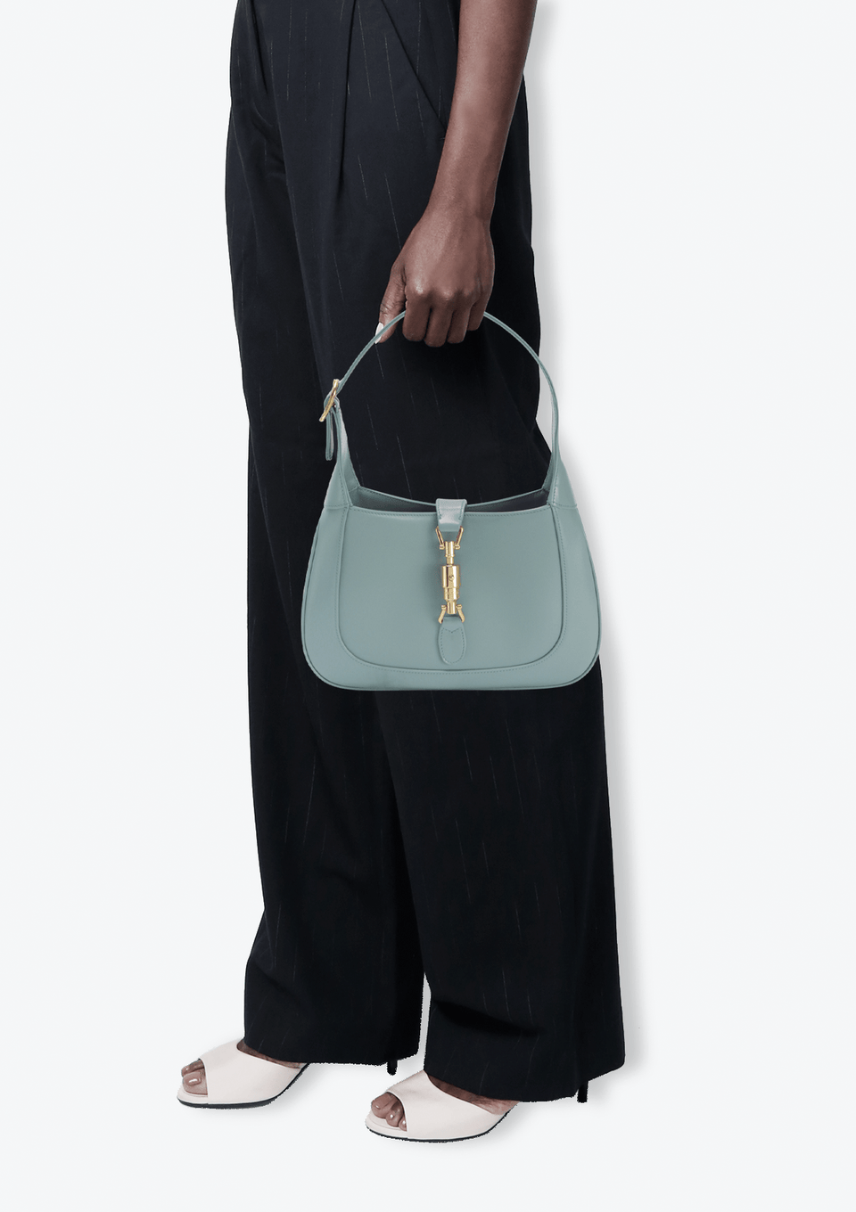 BOLSA GUCCI JACKIE 1961 MEDIUM BAG AZUL ORIGINAL – Gringa