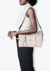 VITELLO SOFT FRONT POCKET SATCHEL