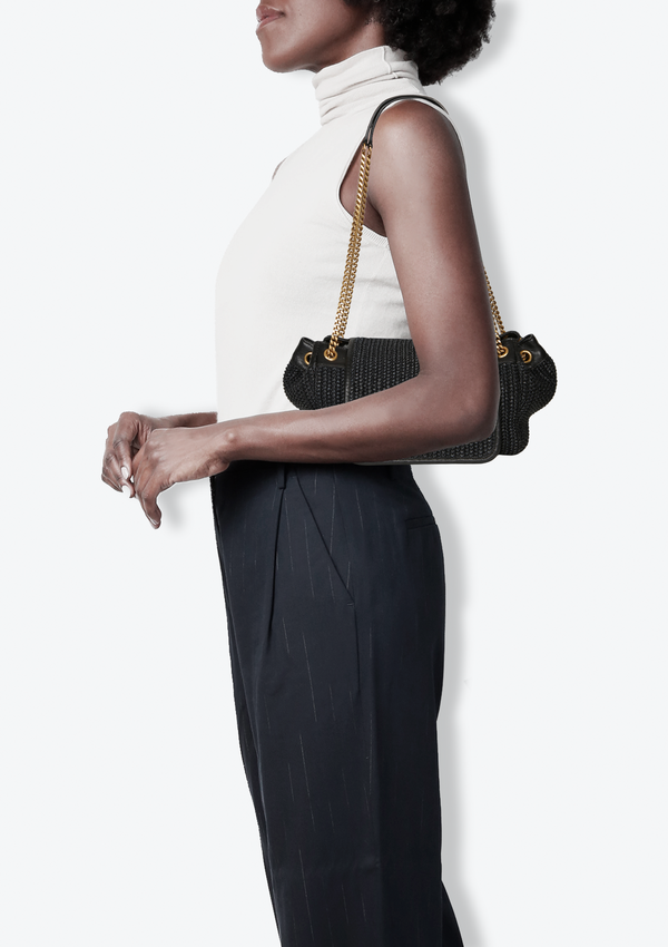 NOLITA RAFFIA SHOULDER BAG