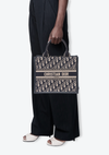 SMALL OBLIQUE BOOK TOTE