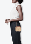 RAFFIA MINI JAMIE CUBE BAG