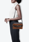 SUEDE OPHIDIA CROSSBODY BAG