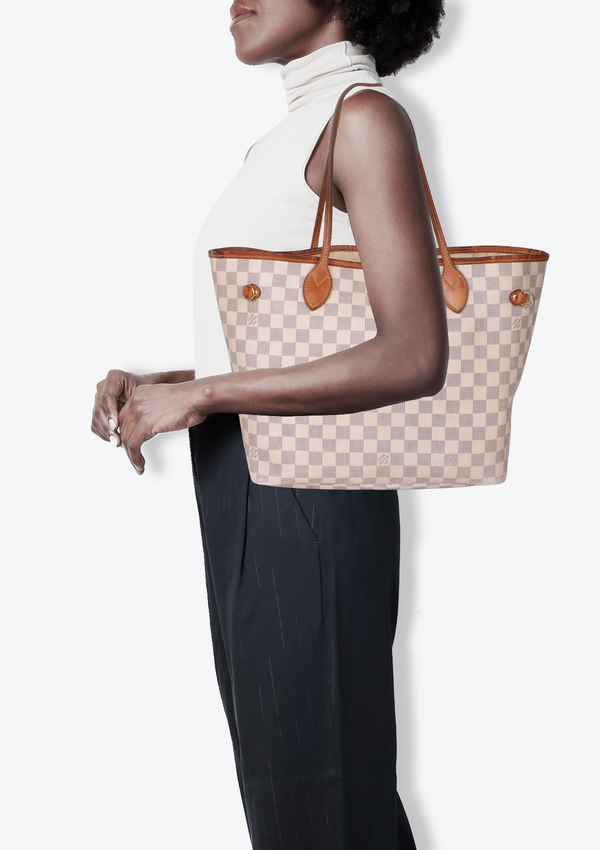 DAMIER AZUR NEVERFULL MM