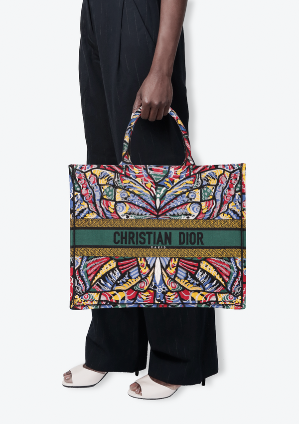 LARGE BUTTERFLY BOOK TOTE