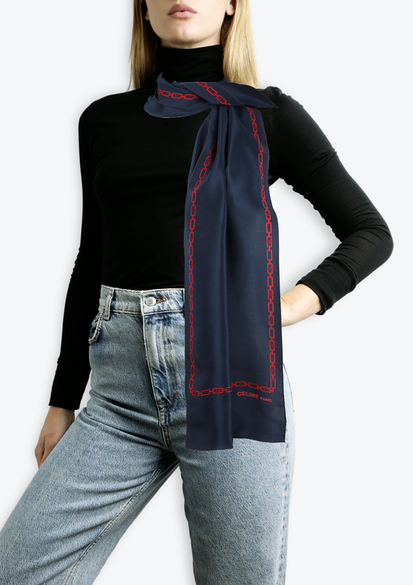 PRINTED SILK SCARF
