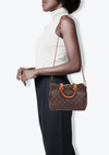 MONOGRAM SPEEDY 25 BANDOULIÈRE
