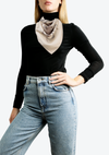 RIDING GEAR & HORSE BIT SILK SCARF