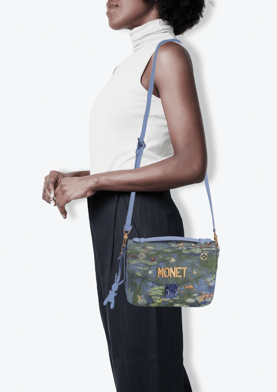 BOLSA LOUIS VUITTON X JEFF KOONS MASTERS COLLECTION MONET POCHETTE