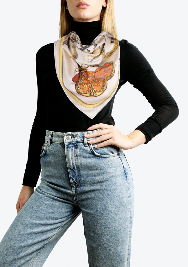 GRAND APPARAT FOREVER SILK SCARF 90