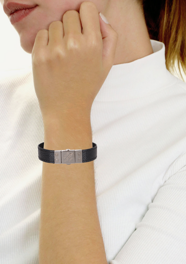 DAMIER GRAPHITE CHECK IT REVERSIBLE BRACELET