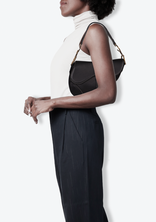 LEATHER SADDLE BAG