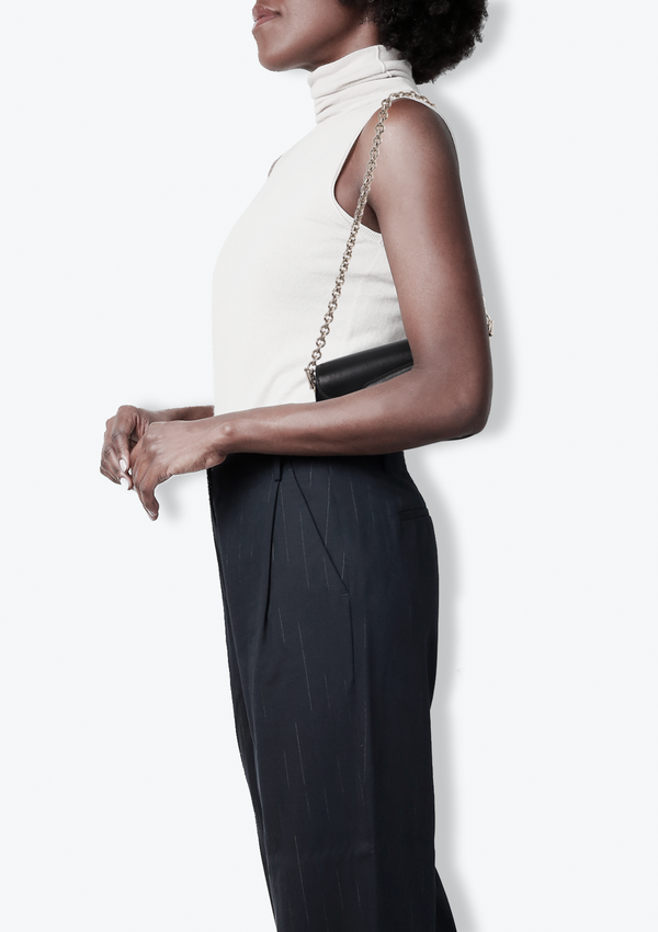 LEATHER HORSEBIT 1955 MINI SHOULDER BAG