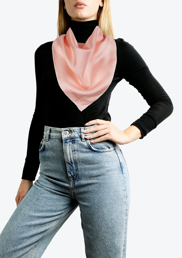 LOGO SILK SCARF