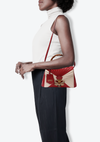 MEDIUM QUEEN MARGARET BAMBOO TOP HANDLE BAG