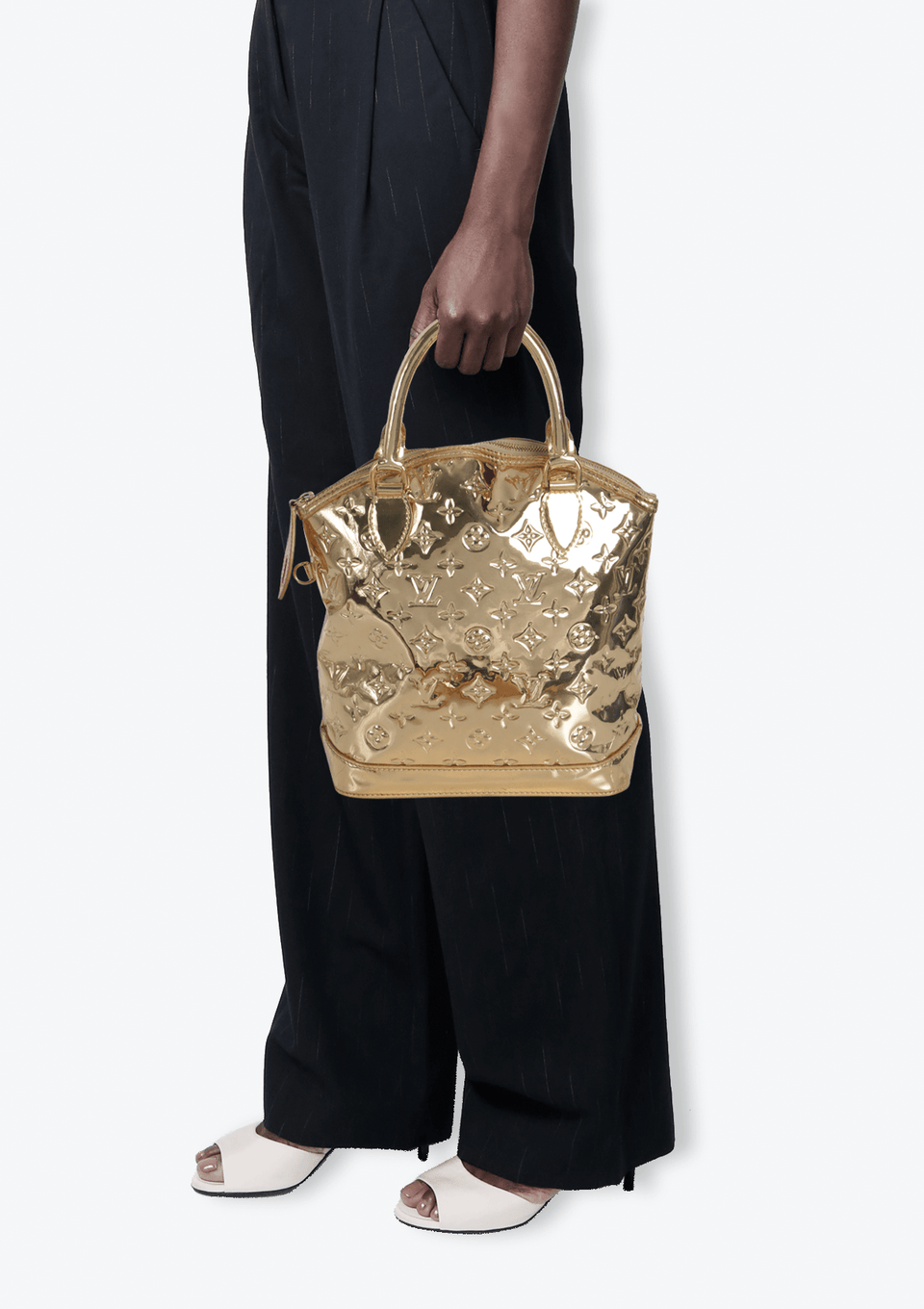 BOLSA LOUIS VUITTON LIMITED EDITION MONOGRAM VINYL MIROIR LOCKIT