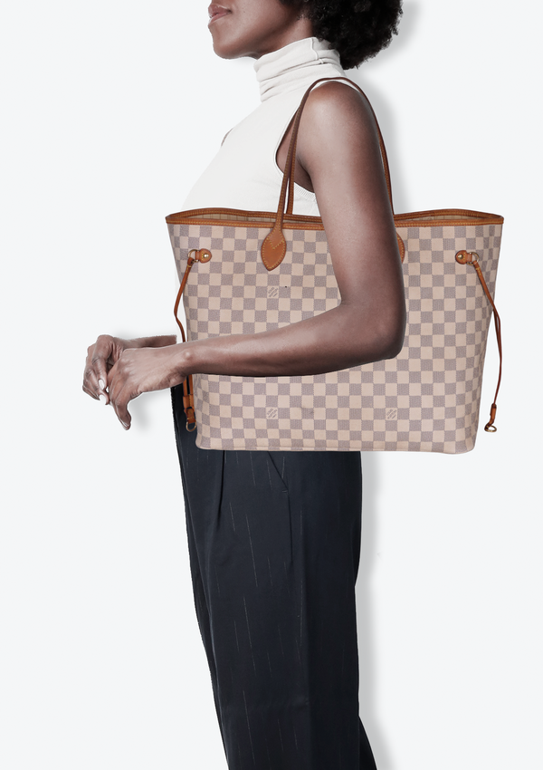 DAMIER AZUR NEVERFULL GM