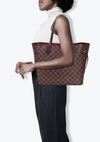 DAMIER ÉBÈNE NEVERFULL MM