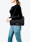 MAXI CLASSIC DOUBLE FLAP CAVIAR