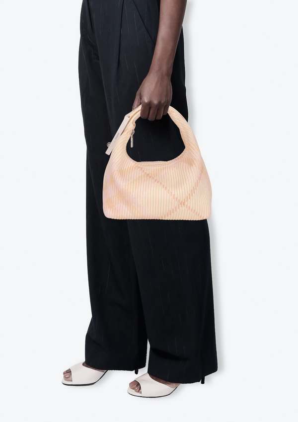 PEG MINI KNIT HANDLE BAG