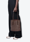 DAMIER ÉBÈNE MARAIS BUCKET W/ POUCH