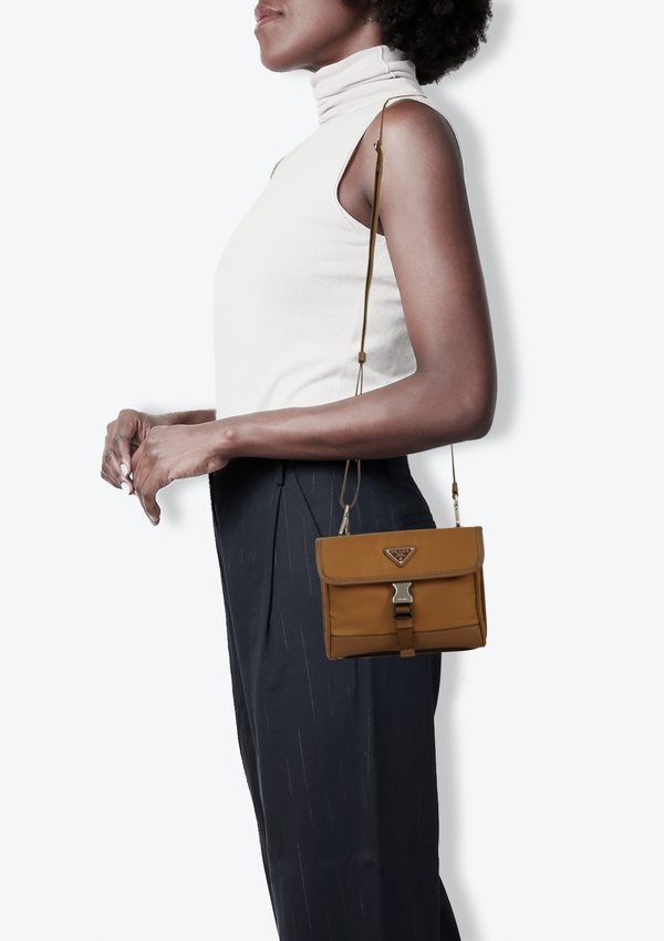 SAFFIANO AND RE-NYLON SMARTPHONE CASE
