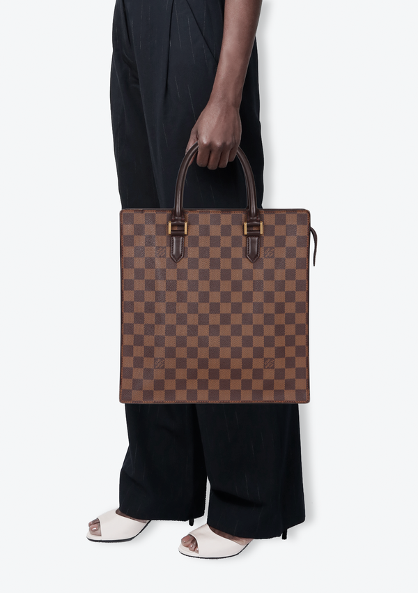 DAMIER ÉBÈNE VENICE SAC PLAT PM