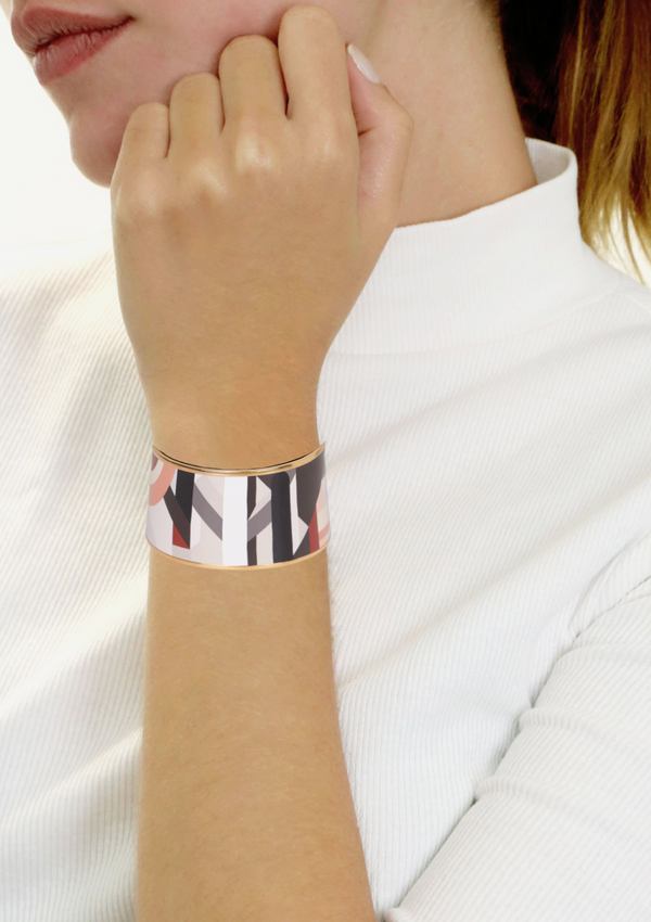 EXTRA WIDE ENAMEL BANGLE