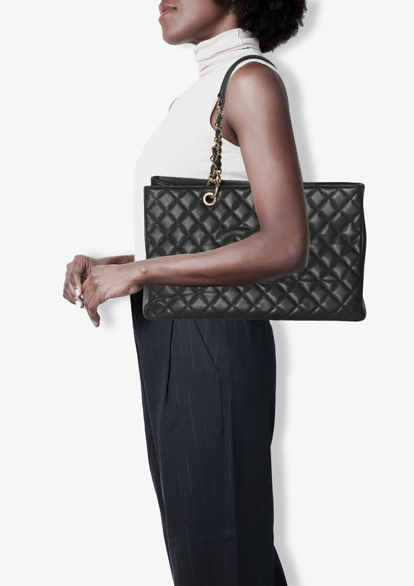 GRAND SHOPPING TOTE XL CAVIAR