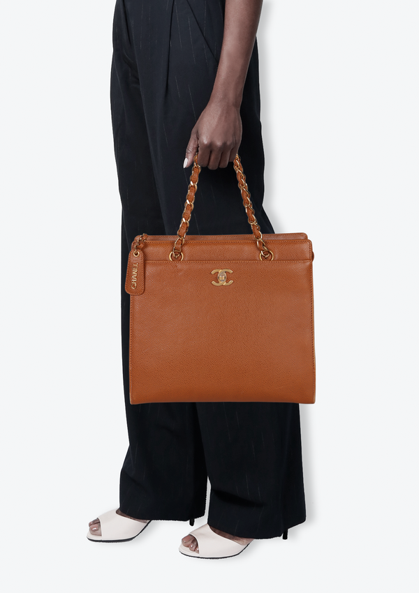 VINTAGE CC LOGO TOTE