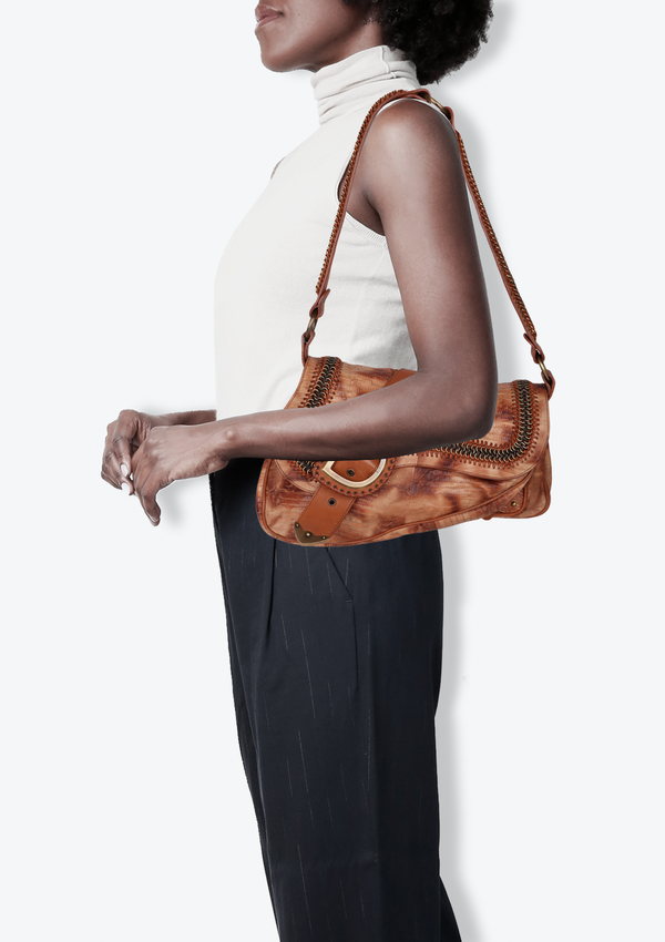 LIZARD GAUCHO SADDLE BAG