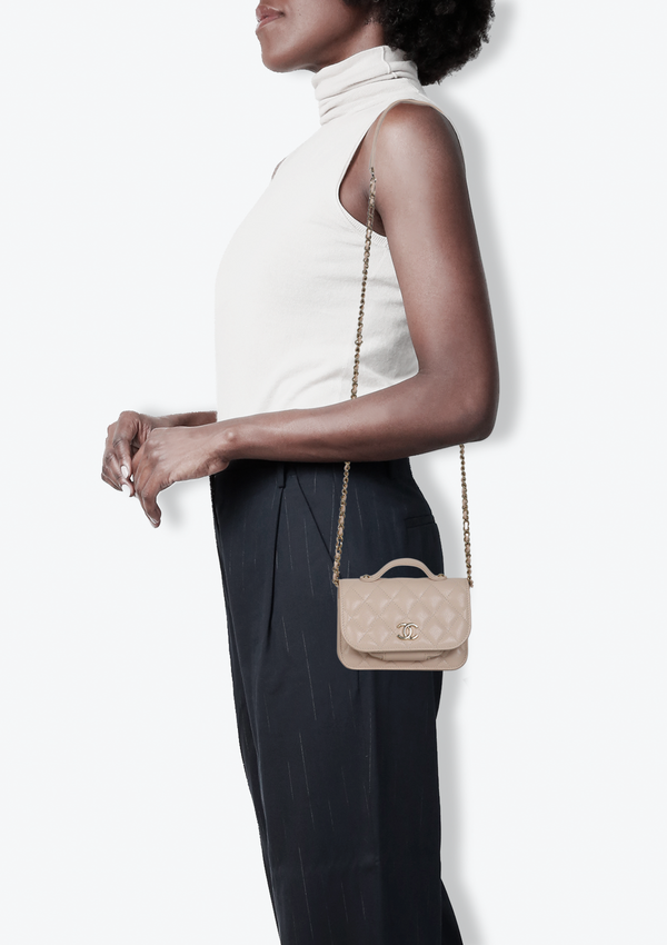 MINI BUSINESS AFFINITY FLAP BAG