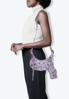LE CAGOLE XS CROCODILE EMBOSSED