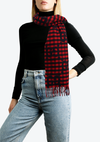 GG FRINGE SCARF