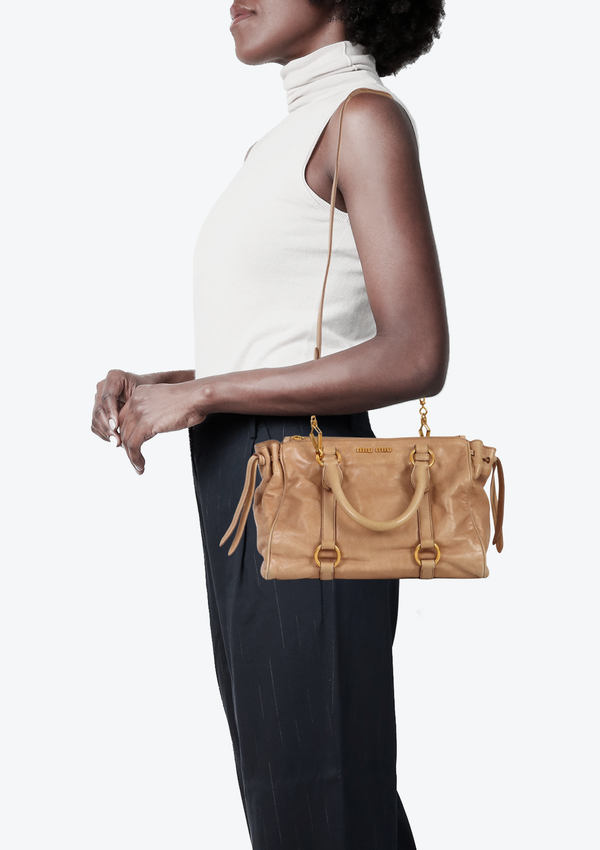 VITELLO LUX SATCHEL BAG