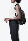 CROCODILE EMBOSSED CITY BACKPACK