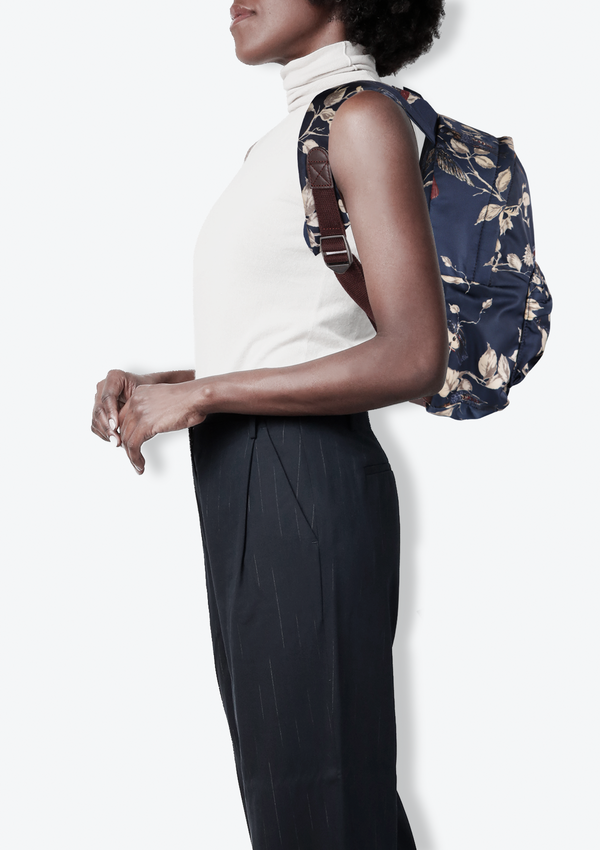 FLORAL PRINT BACKPACK