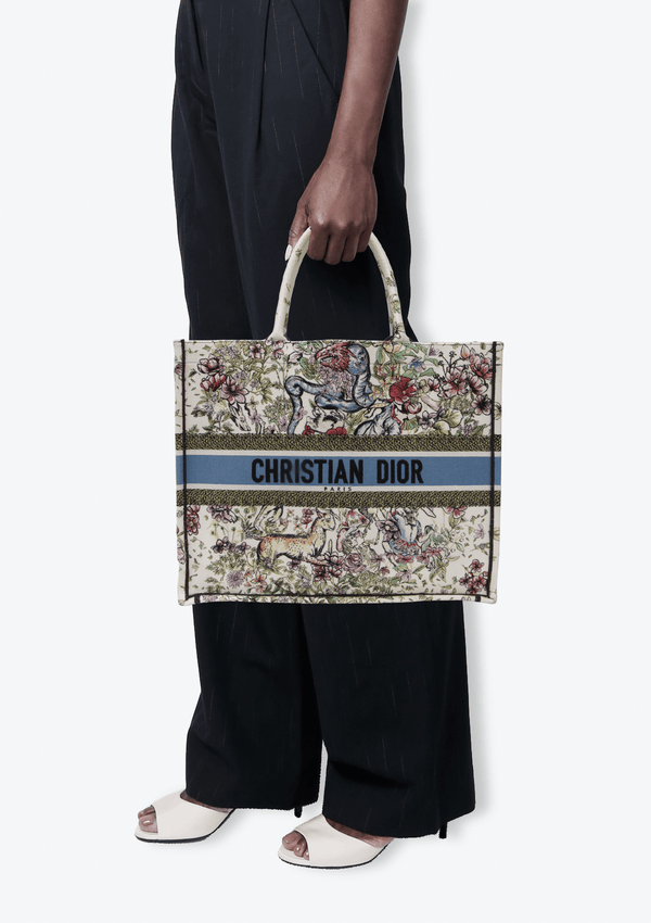 LARGE D CONSTELLATION BOOK TOTE