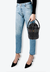 SMALL STUDDED BAHIA BUCKET BAG